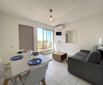 en location saisonnière Studio cabine Sète