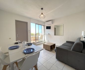 en location saisonnière Studio cabine Sète