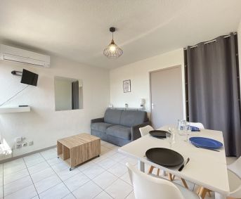 en location saisonnière Studio cabine Sète