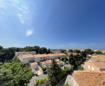 en location saisonnière Studio cabine Sète