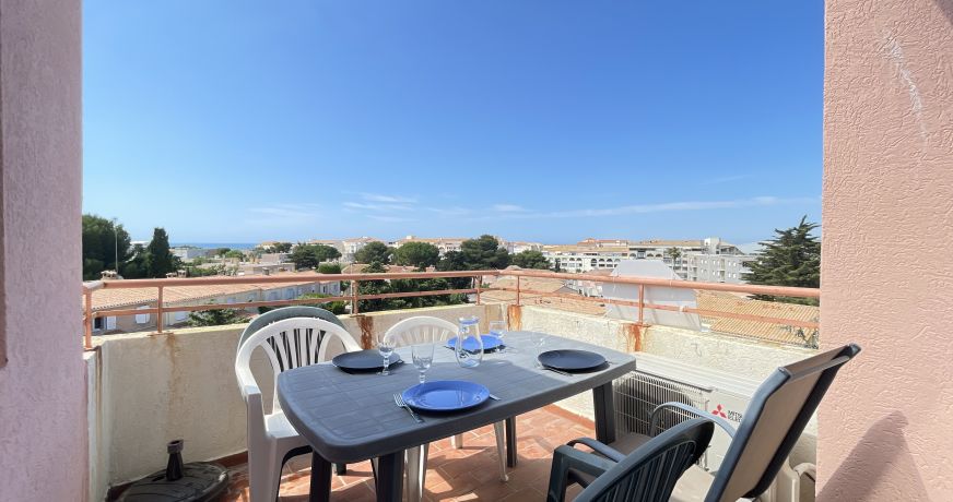 en location saisonnière Studio cabine Sète