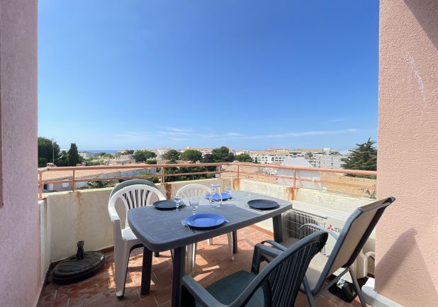 en location saisonnière Studio cabine Sète