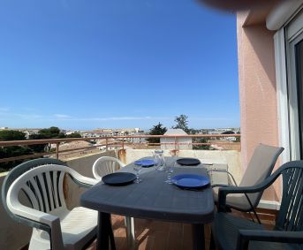 en location saisonnière Studio cabine Sète