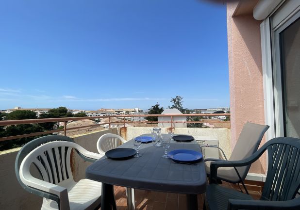 en location saisonnière Studio cabine Sète