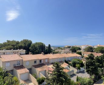 en location saisonnière Studio cabine Sète