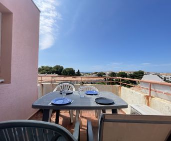 en location saisonnière Studio cabine Sète