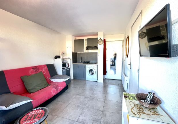 en location saisonnière Studio cabine Sète