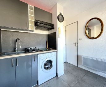 en location saisonnière Studio cabine Sète