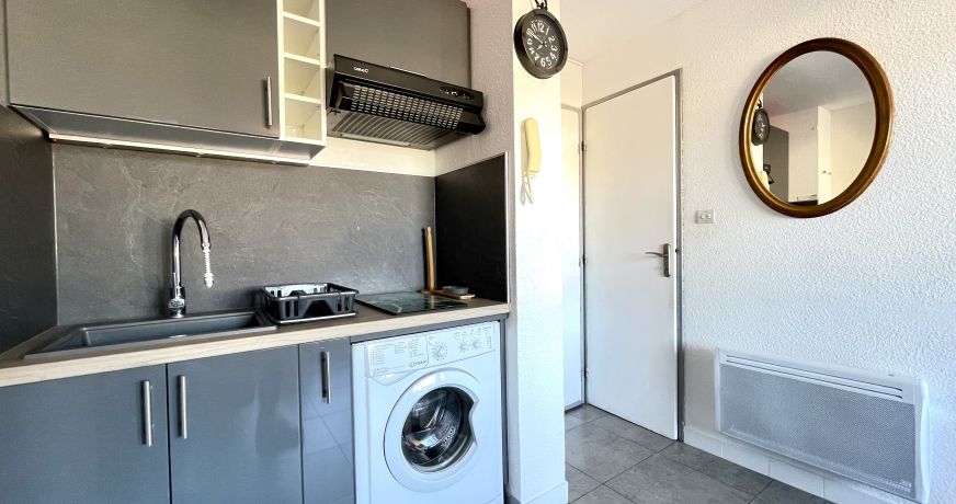 en location saisonnière Studio cabine Sète