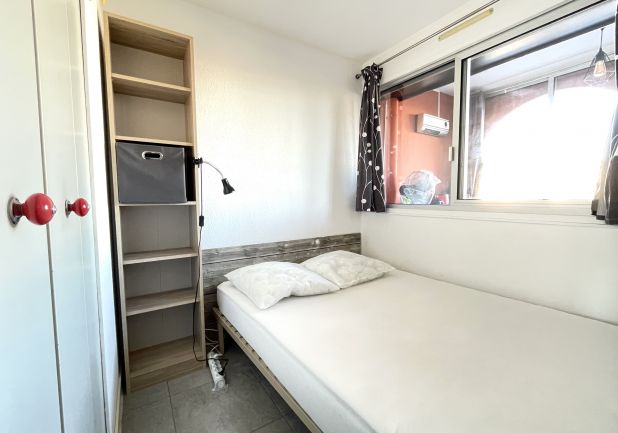 en location saisonnière Studio cabine Sète