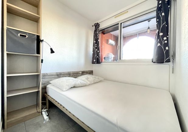 en location saisonnière Studio cabine Sète