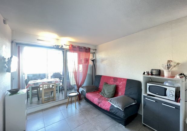 en location saisonnière Studio cabine Sète