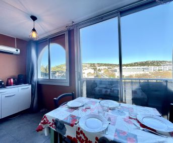 en location saisonnière Studio cabine Sète