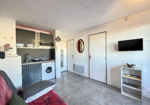 en location saisonnière Studio cabine Sète