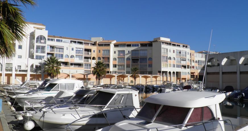 en location saisonnière Studio cabine Sète