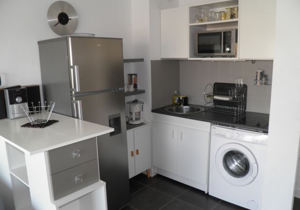 en location saisonnière Studio cabine Sète