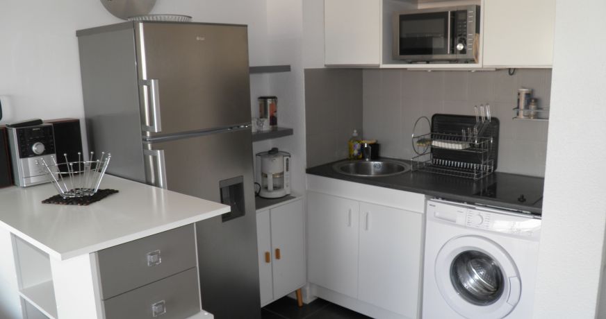 en location saisonnière Studio cabine Sète