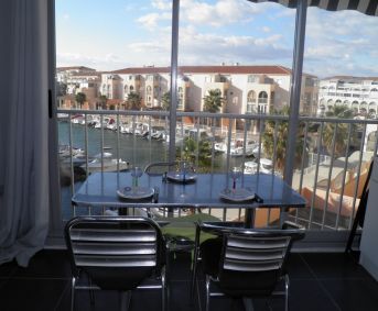 en location saisonnière Studio cabine Sète