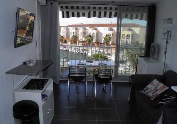 en location saisonnière Studio cabine Sète