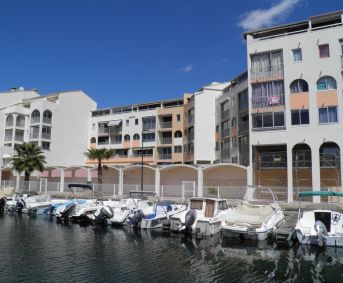 en location saisonnière Studio cabine Sète