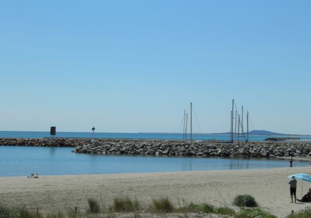 en location saisonnière Studio cabine Sète