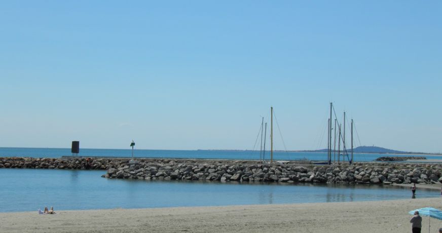 en location saisonnière Studio cabine Sète