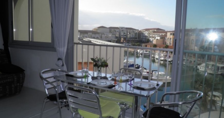 en location saisonnière Studio cabine Sète