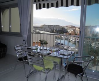 en location saisonnière Studio cabine Sète