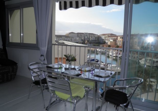 en location saisonnière Studio cabine Sète