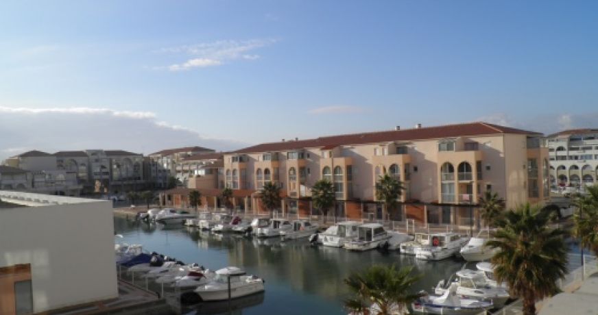 en location saisonnière Studio cabine Sète