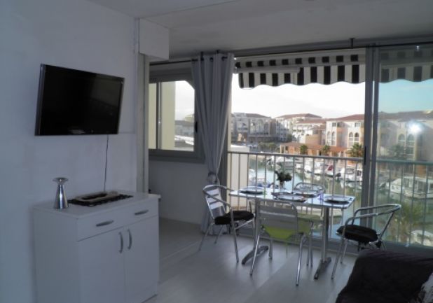 en location saisonnière Studio cabine Sète