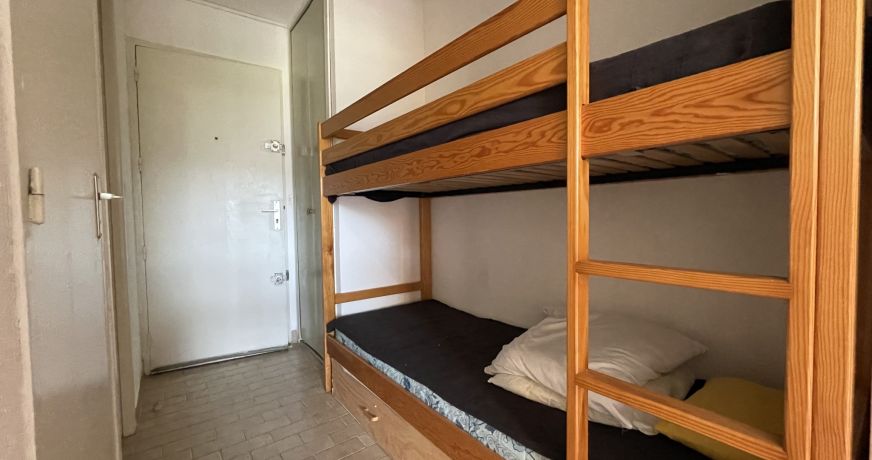 en location saisonnière Studio cabine Sète