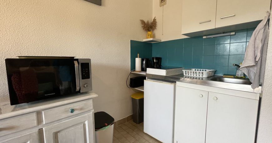 en location saisonnière Studio cabine Sète