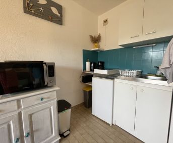 en location saisonnière Studio cabine Sète