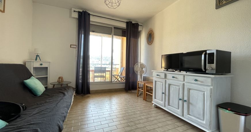 en location saisonnière Studio cabine Sète