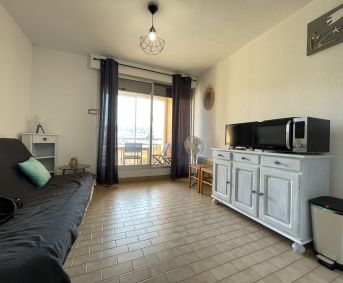 en location saisonnière Studio cabine Sète