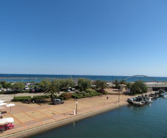 en location saisonnière Studio cabine Sète