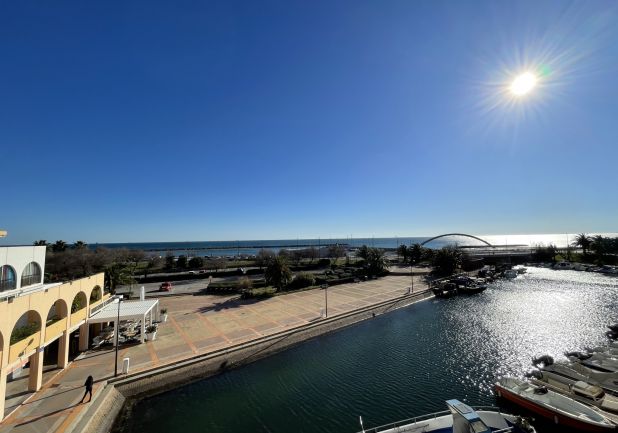 en location saisonnière Studio cabine Sète