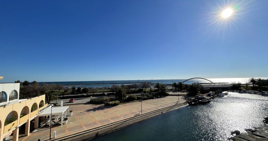 en location saisonnière Studio cabine Sète