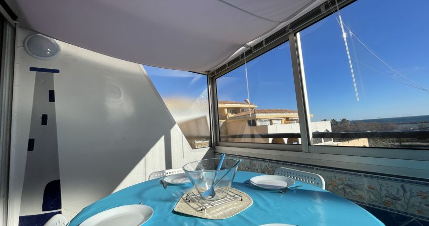 en location saisonnière Studio cabine Sète