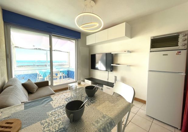 en location saisonnière Studio cabine Sète