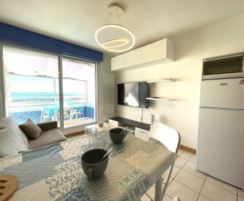 en location saisonnière Studio cabine Sète