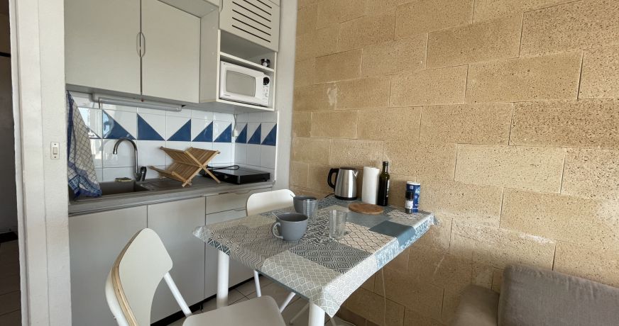 en location saisonnière Studio cabine Sète