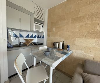 en location saisonnière Studio cabine Sète