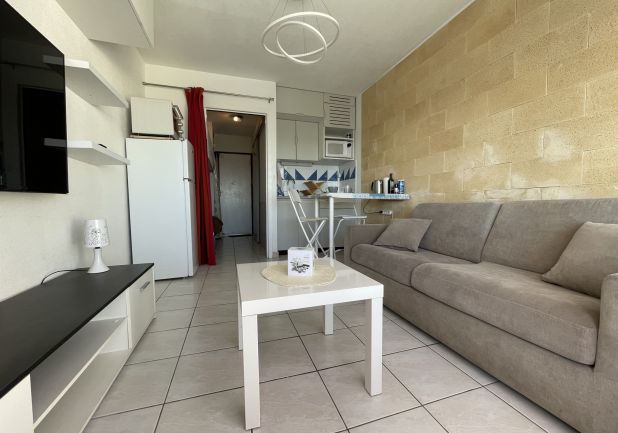 en location saisonnière Studio cabine Sète