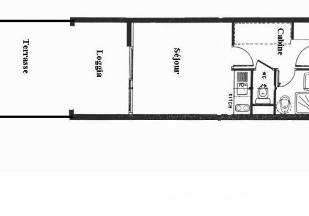 en location saisonnière Studio cabine Sète