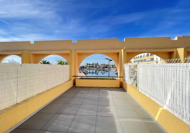 en location saisonnière Studio cabine Sète