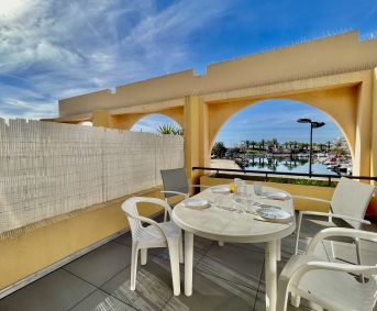 en location saisonnière Studio cabine Sète