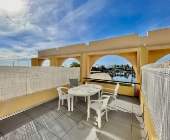 en location saisonnière Studio cabine Sète