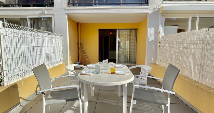 en location saisonnière Studio cabine Sète